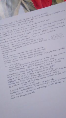 Notes on shooting story and dialogue.